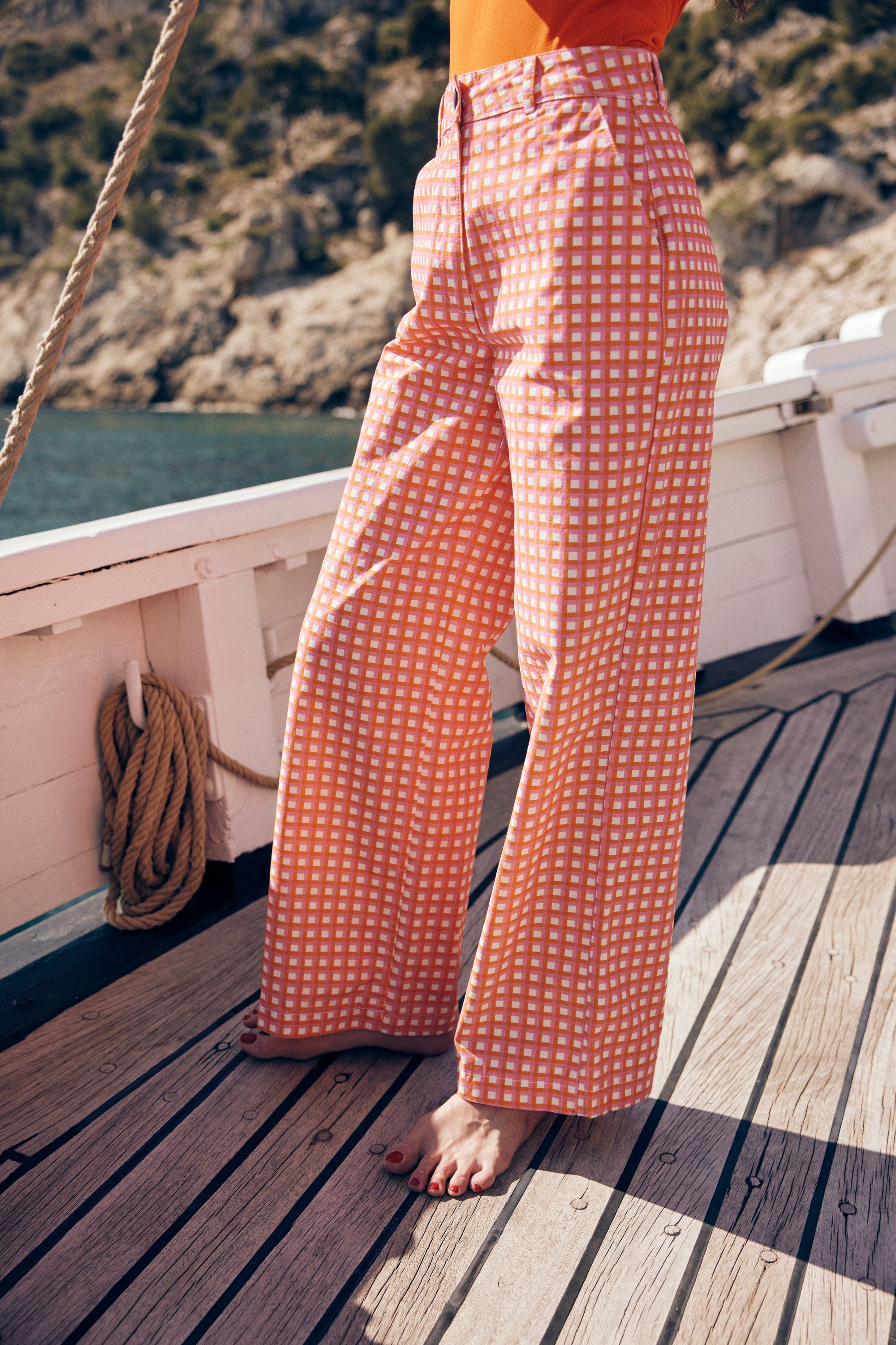 PANTALON KARL VICHY