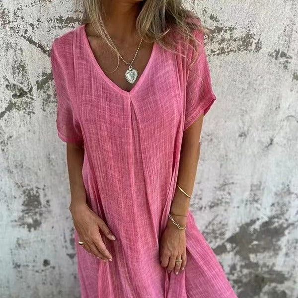 Lyra | Robe à col en V