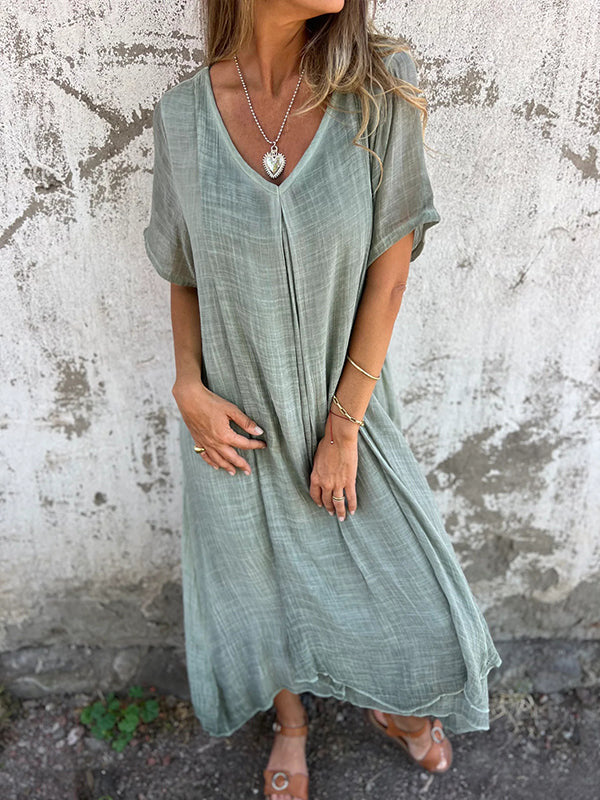 Lyra | Robe à col en V