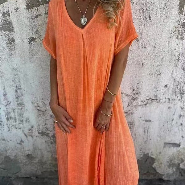 Lyra | Robe à col en V