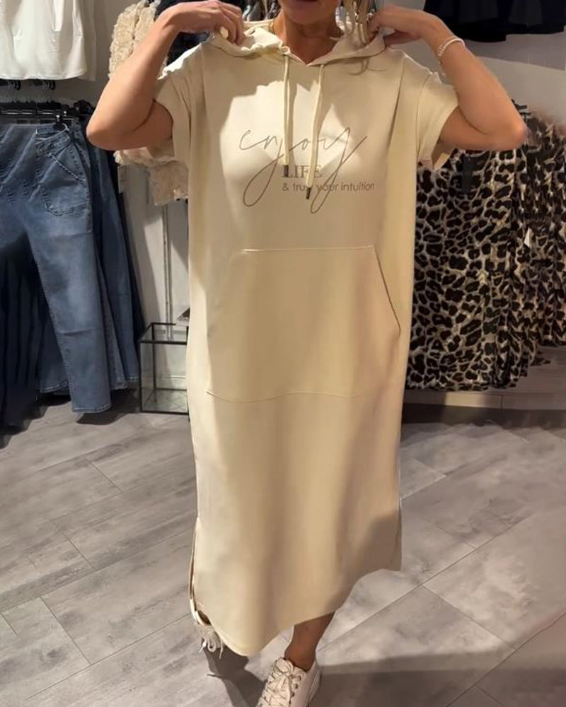 Mira | Robe Décontractée à Capuche
