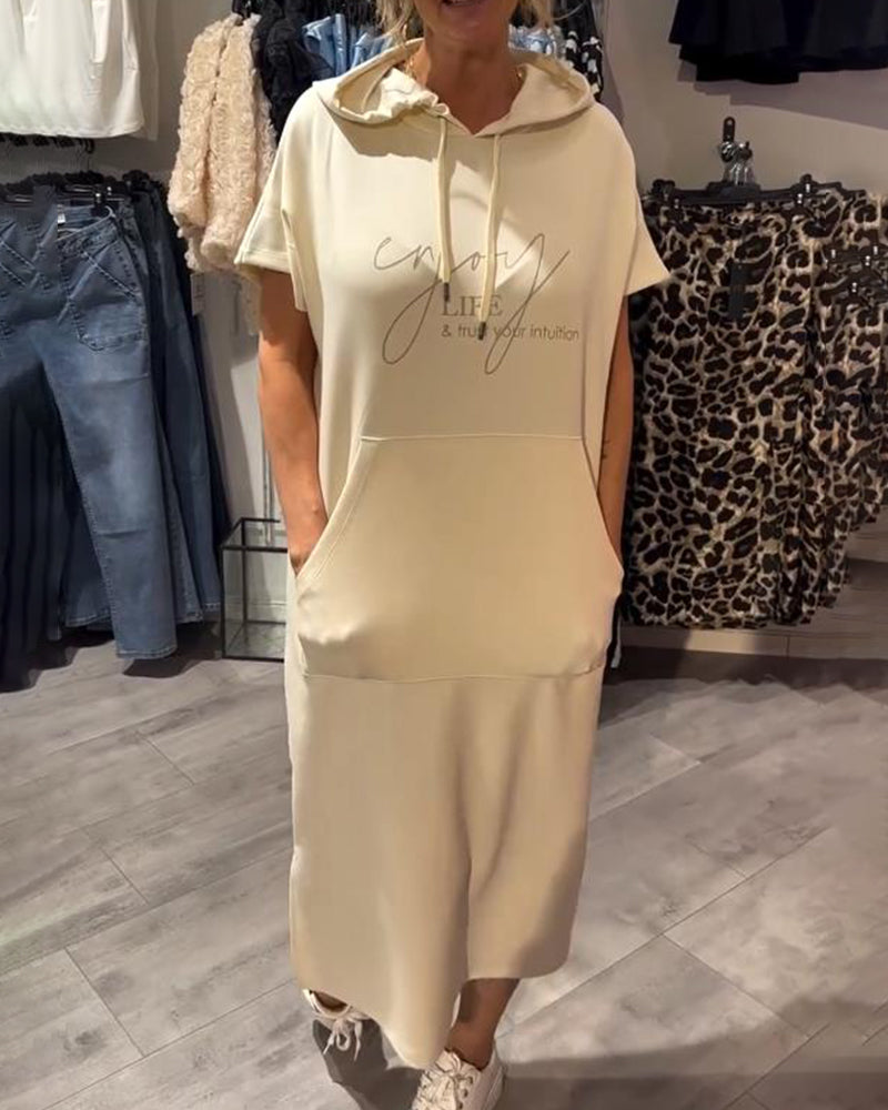 Mira | Robe Décontractée à Capuche