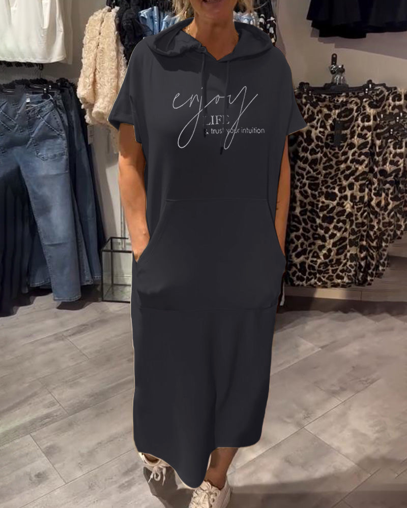 Mira | Robe Décontractée à Capuche