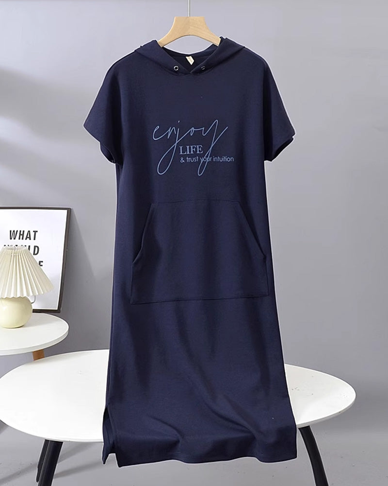 Mira | Robe Décontractée à Capuche
