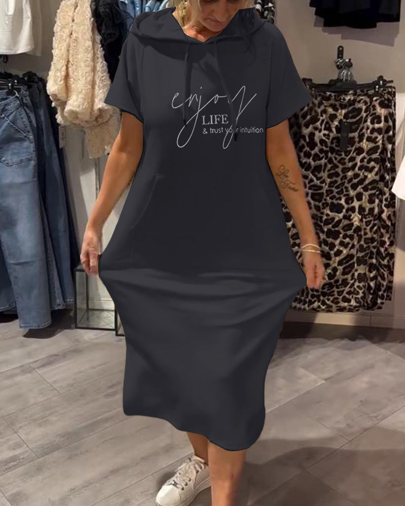 Mira | Robe Décontractée à Capuche