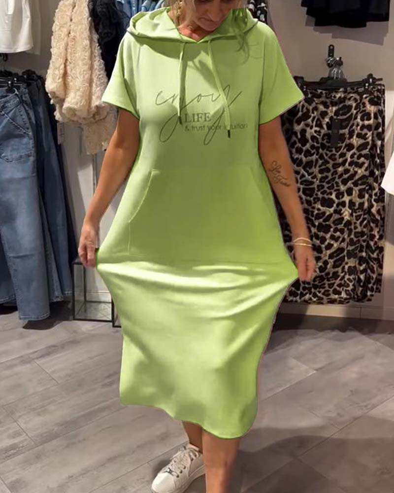 Mira | Robe Décontractée à Capuche