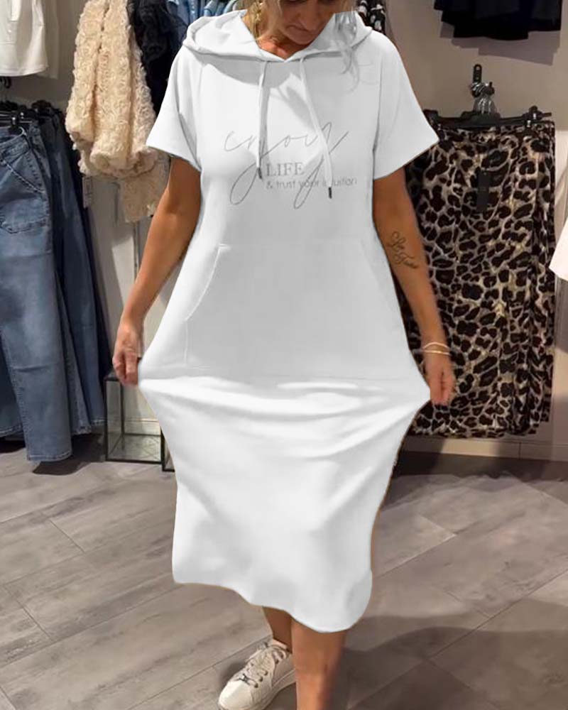 Mira | Robe Décontractée à Capuche