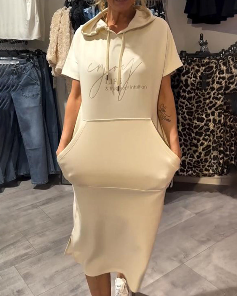Mira | Robe Décontractée à Capuche