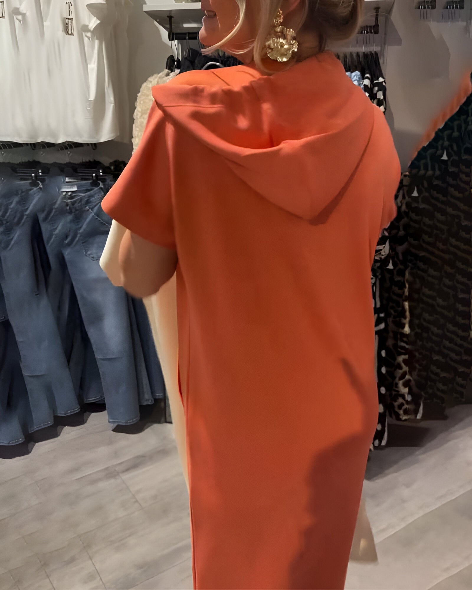 Mira | Robe Décontractée à Capuche