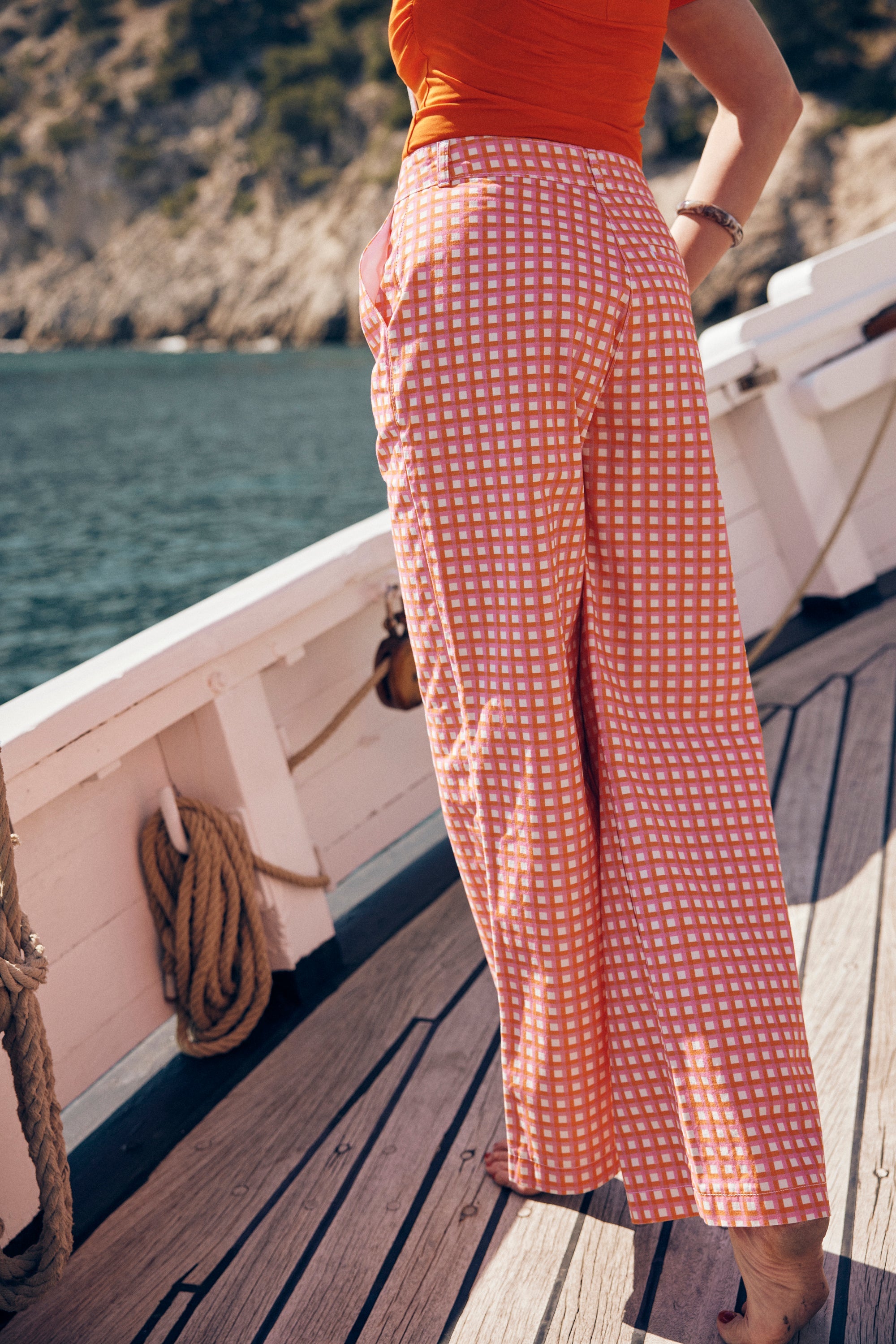 PANTALON KARL VICHY