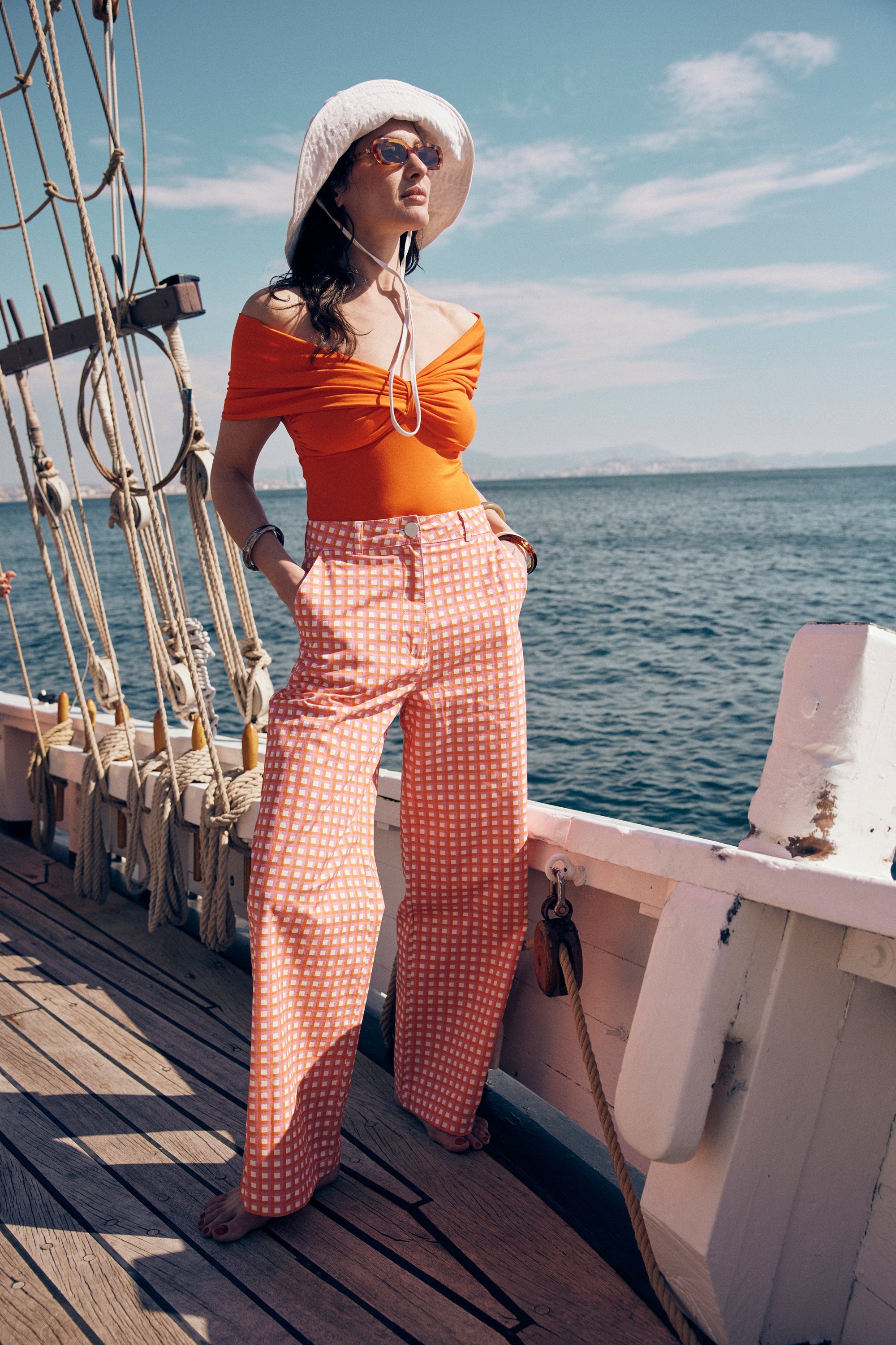 PANTALON KARL VICHY