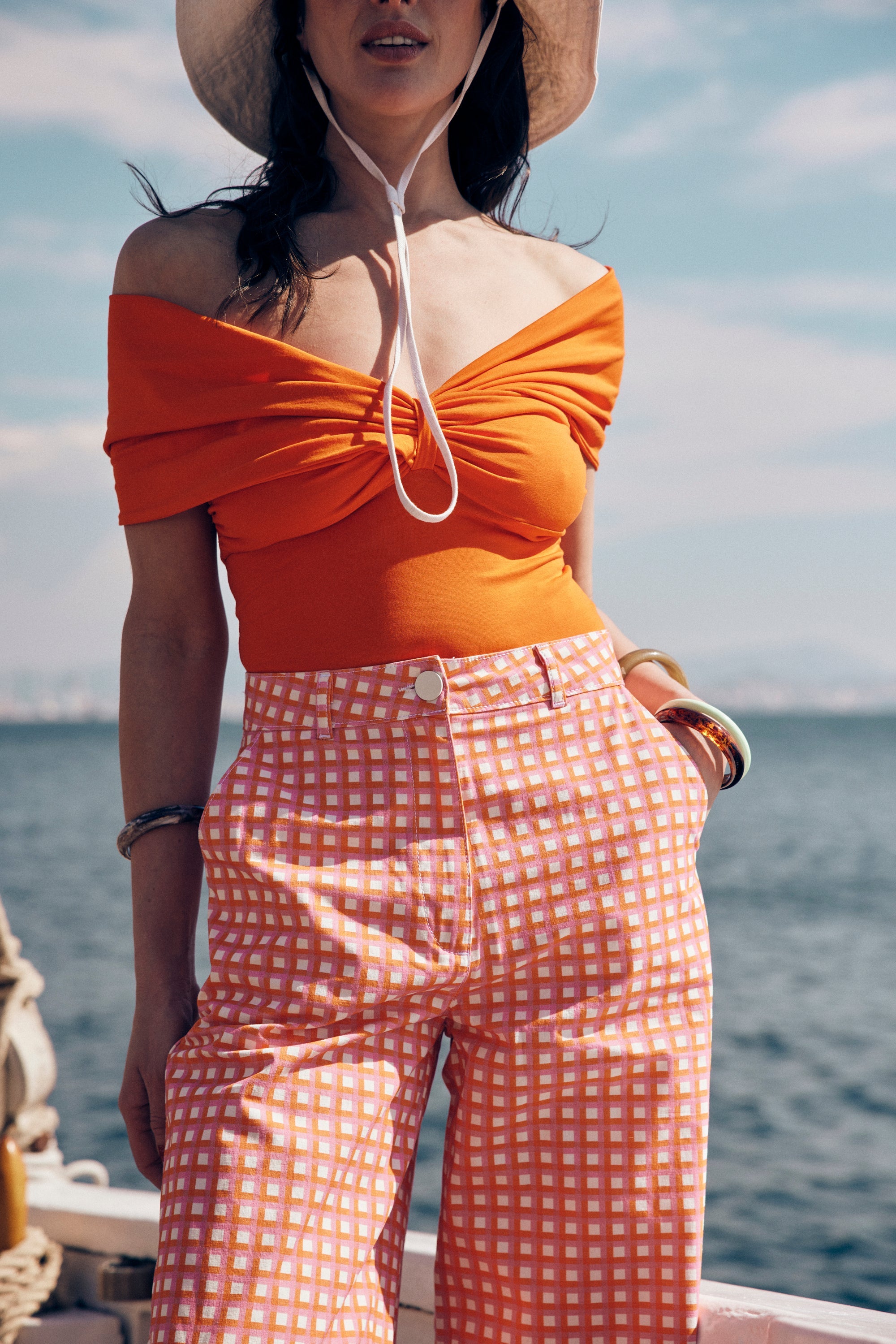 PANTALON KARL VICHY