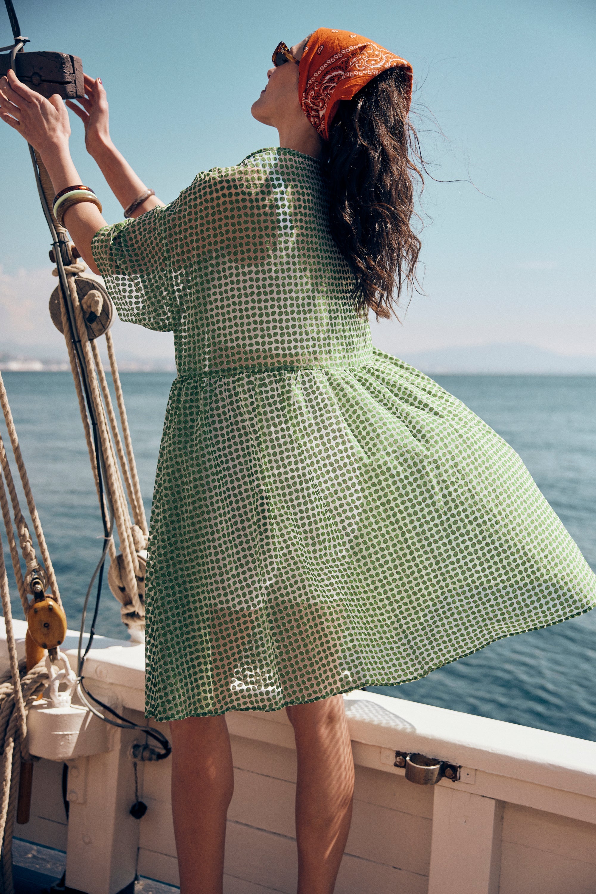 ROBE FRIDA OLIVES