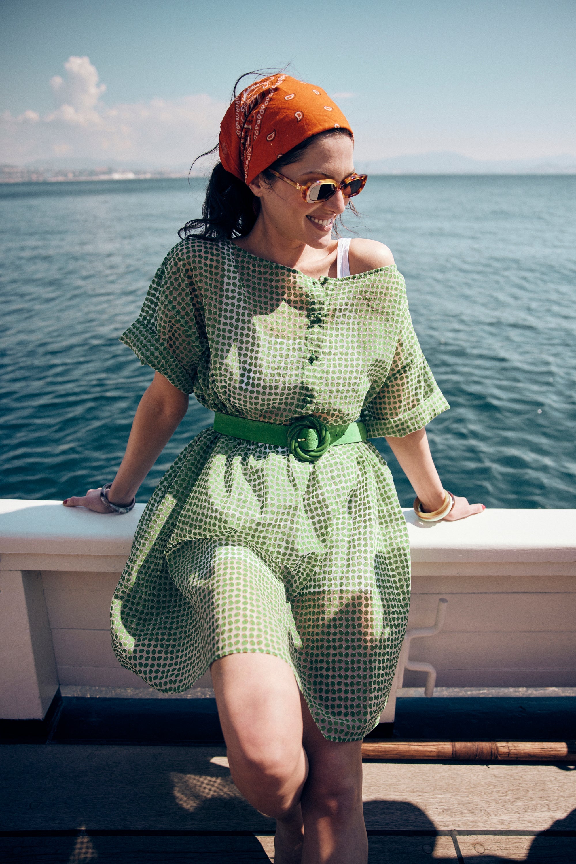 ROBE FRIDA OLIVES