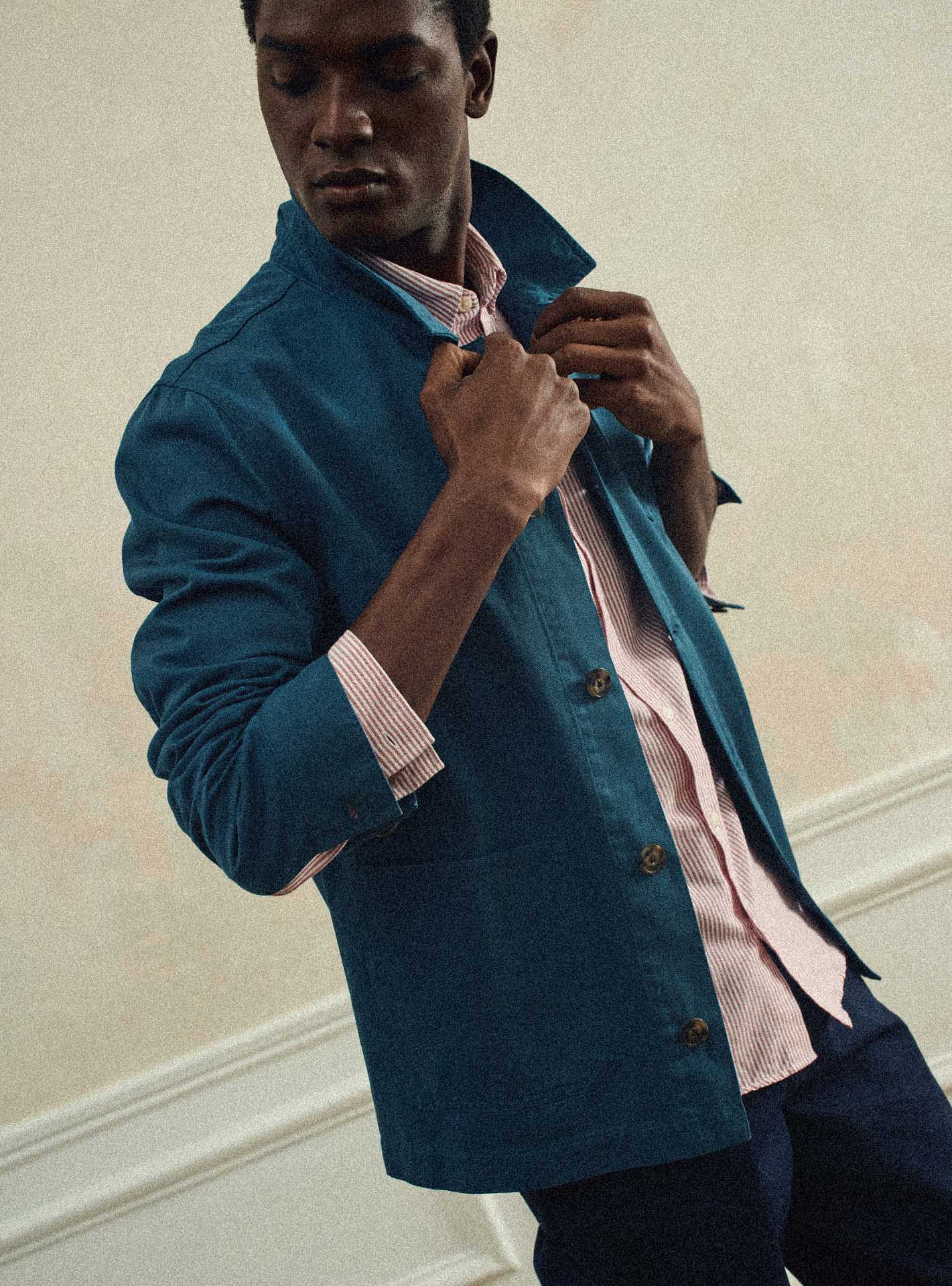 Blouson Cooper Indigo