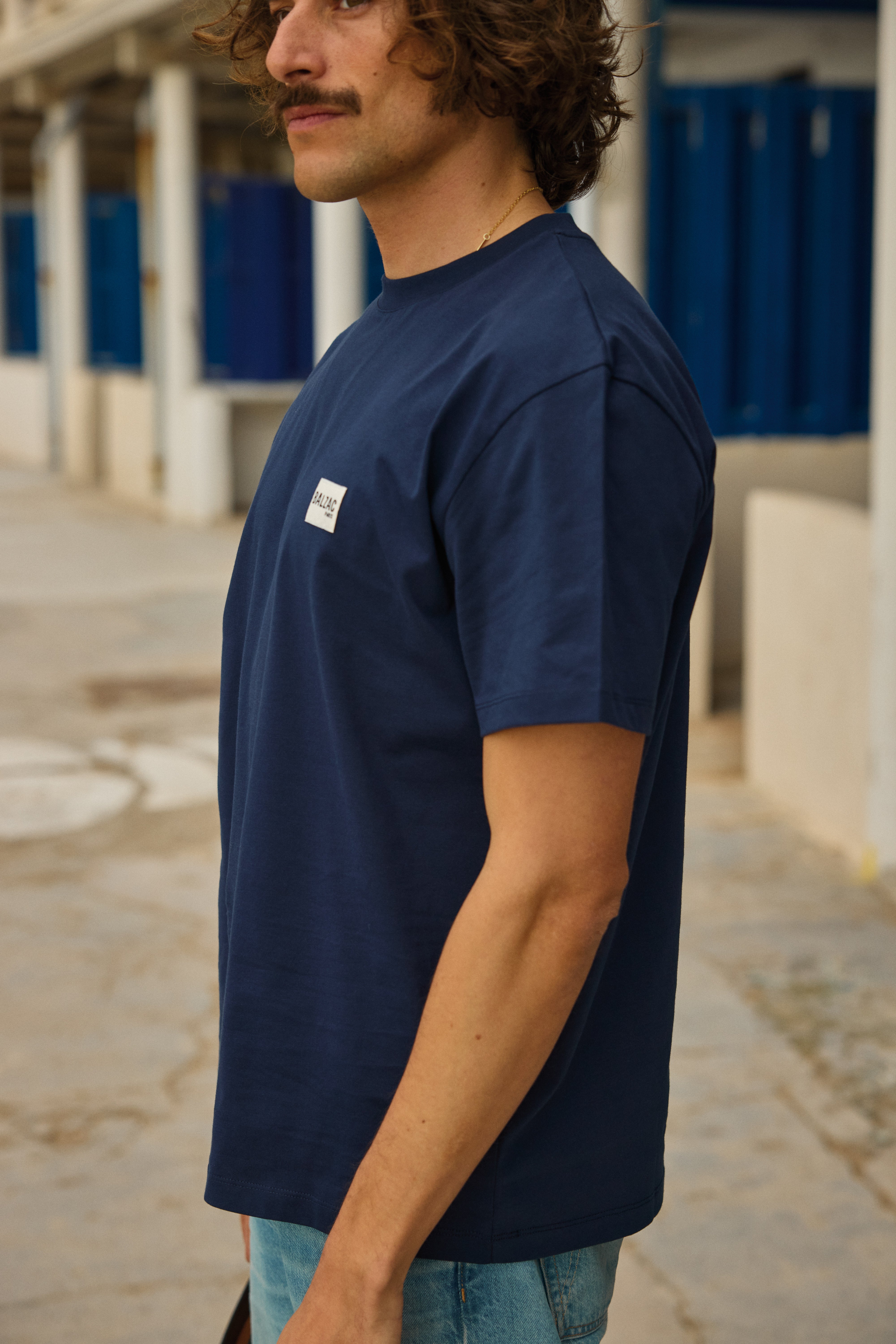 Tee-shirt Martel marine