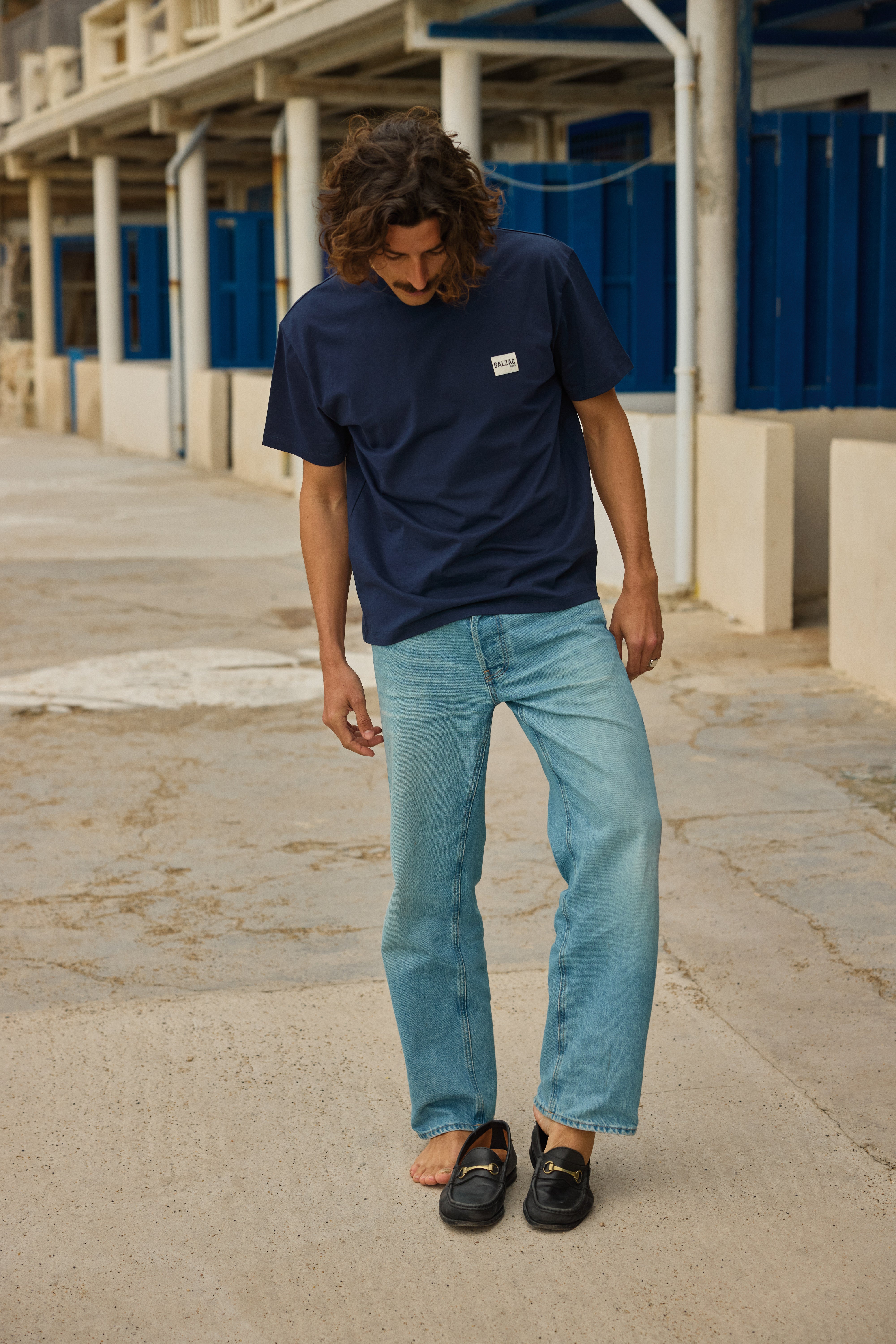 Tee-shirt Martel marine