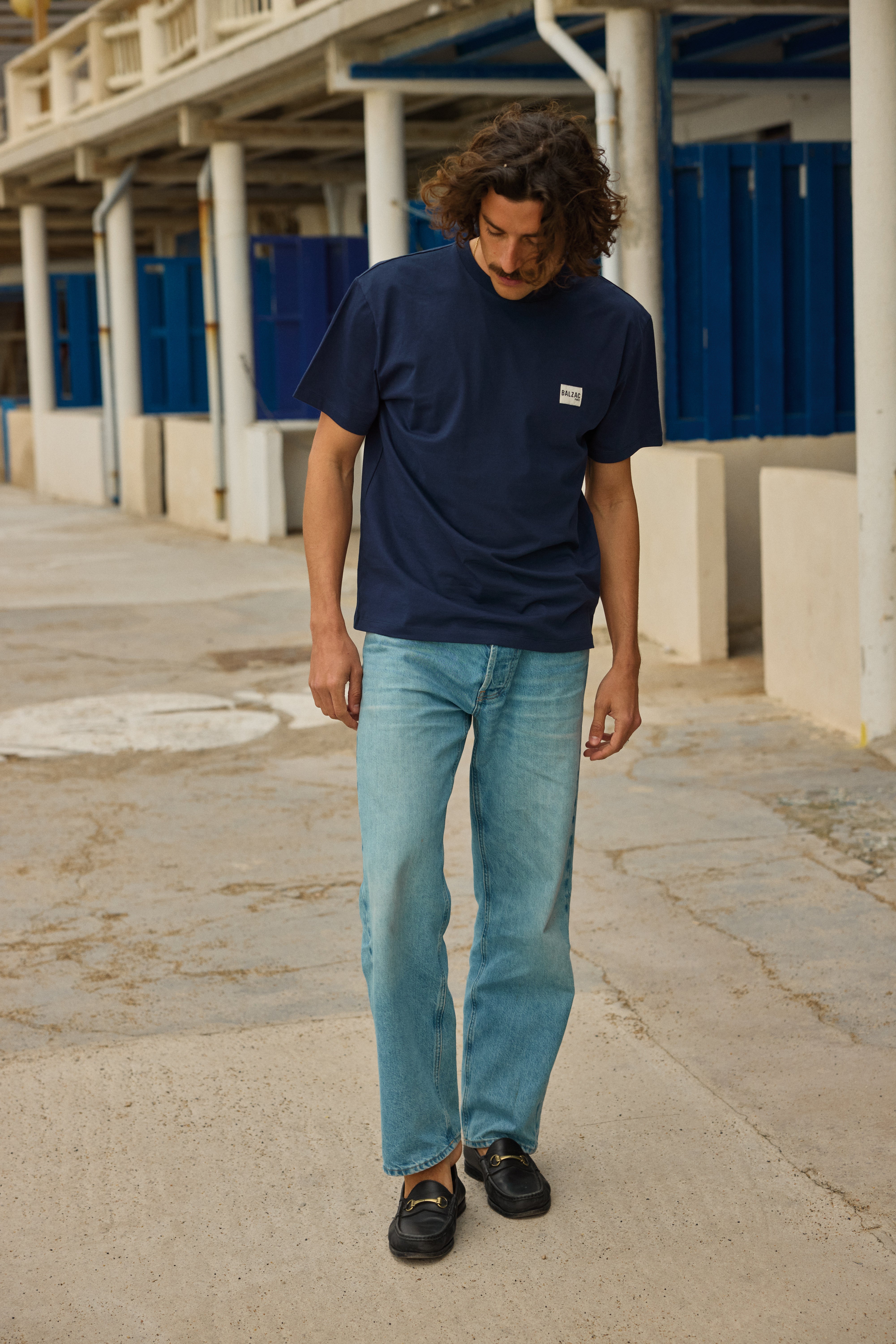 Tee-shirt Martel marine