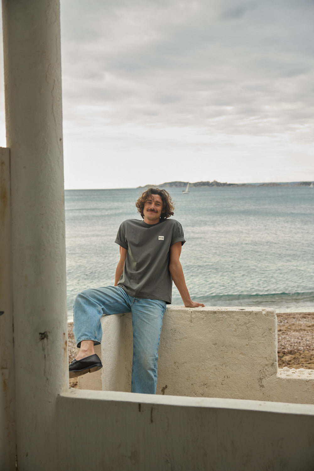 Tee Shirt Martel vert de gris