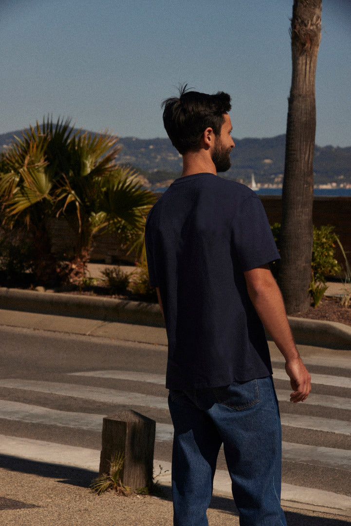 Tee-shirt Martel marine