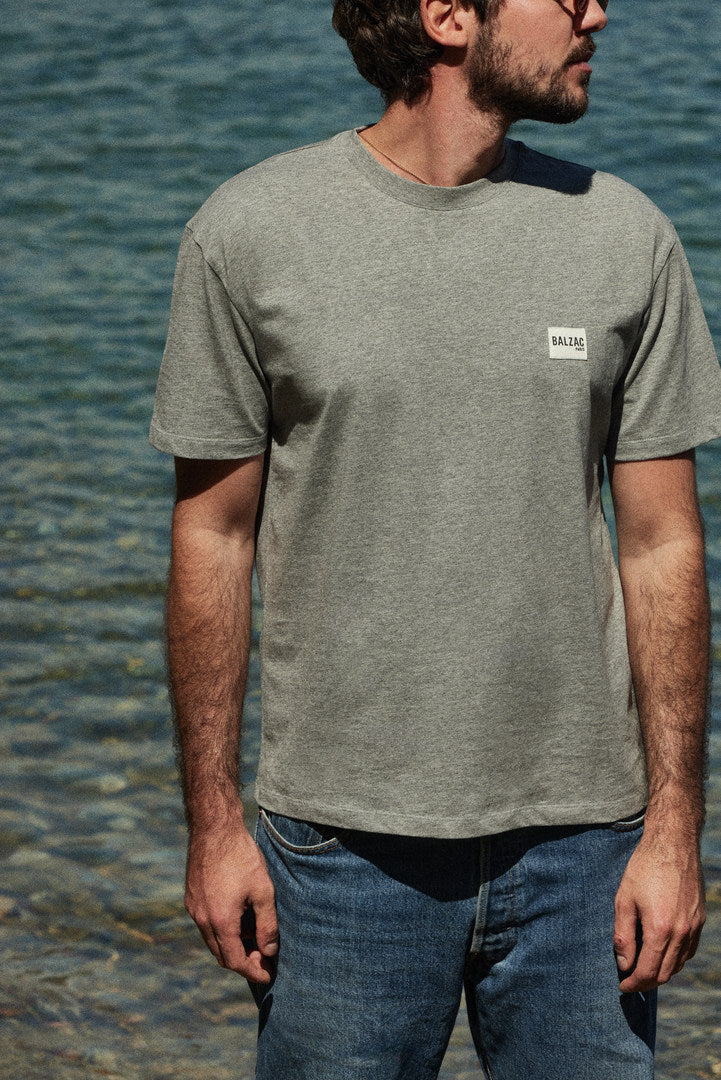 Tee-shirt Martel gris chiné