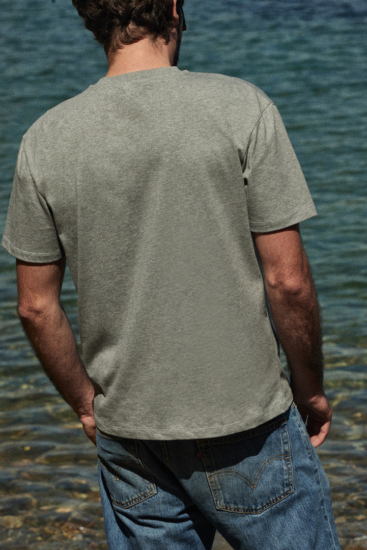 Tee-shirt Martel gris chiné