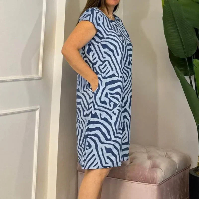 Niva – Robe d’été à col rond